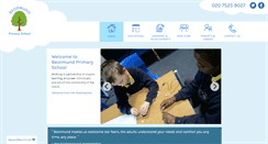 Desktop Screenshot of beormundschool.co.uk